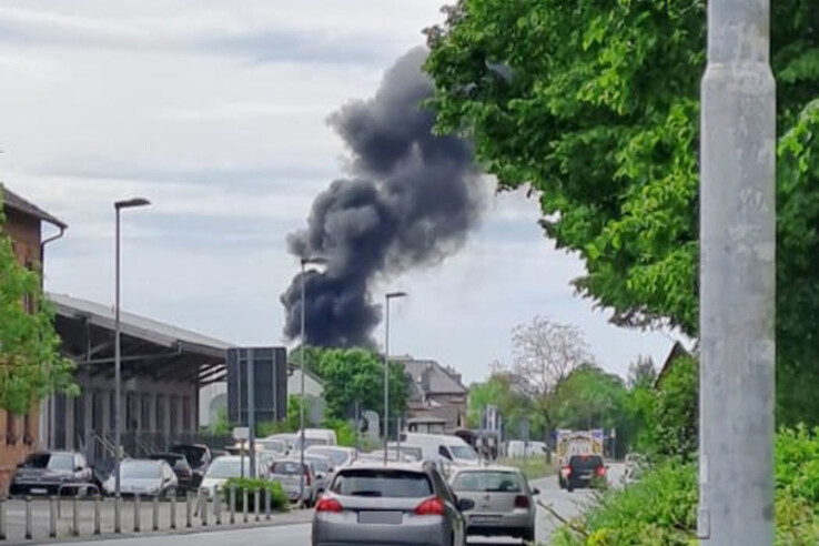 Millionenschaden bei Brand einer Kfz-Werkstatt in der Schleussnerstraße