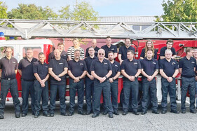 Gruppenfoto mit den Gästen.