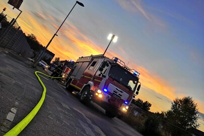 Geruchsbelästigung u. Sichtbehinderung durch Brand in Offenbach