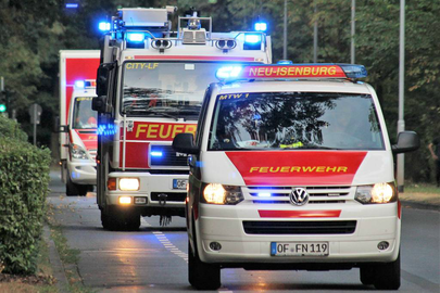 Gefahrguteinsatz und Einlauf einer Brandmeldeanlage